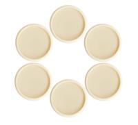 ITSYHPRO 33 discos planificadores para cuadernos, accesorios de plástico, anillos de disco para planificadores, disco expansor (blanco, 24 mm)