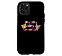 Itty Bitty Kitty Committee Cute Cat Lover tee and More Carcasa para iPhone 11 Pro