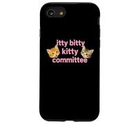 Itty Bitty Kitty Committee Cute Cat Lover tee and More Carcasa para iPhone SE (2020) / 7/8