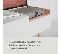 iTuner CD Receptor HiFi Radio de Internet/DAB+/FM Reproductor de CD WiFi negro