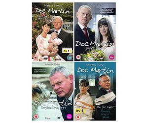 ITV comedy drama Doc Martin 1-7 : Complete Series 1, 2, 3, 4, 5, 6, and 7 The Edge - Feature Length Special Extras by Martin Clunes