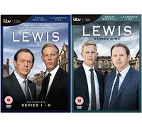 ITV’s best-loved and most enduring drama 'Lewis' 1-9 Complete DVD Collection Series 1, 2, 3, 4, 5, 6, 7, 8 and 9 + Extras: The Pilot Episode + Behind The Scenes + Cast Interviews