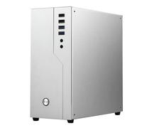 ITX Estuche de Computadora Caja de Escritorio PCIE de una Sola Ranura para Oficina HTPC Suave de Aluminio