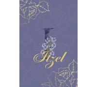 Itzel Diario: Monograma I Cuaderno Floral Personalizado para Mujeres Cuaderno decorativo con monograma en púrpura y dorado, diario personalizado y regalo de cumpleaños para mujeres llamadas Itzel
