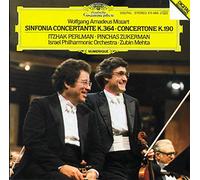 Itzhak Perlman - Mozart: Sinfonia concertante K.364; Concertone K.190