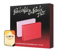 ITZY Album - Girls Will Be Girls B Ver. (PLATFORM ALBUM_POCAALBUM)+Pre Order Benefits+BolsVos Exclusive K-POP Giveaways Package