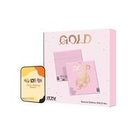 ITZY Album - GOLD SPECIAL EDITION Gold Ver.+Pre Order Benefits+BolsVos Exclusive K-POP Giveaways Package