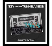 ITZY - (CASSETTE TAPE Ver) ITZY TUNNEL VISION 11th Mini Album / Booklet+Photo Card+POB+GIFT [Casete]