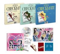 ITZY - CHECKMATE SPECIAL EDITION 5th Mini Album (Random Ver.) Photobook + CD-R + Photocard + Special Tag + Stickers + Postcard + Lyric Poster + 2 Pin Badges + 4 Extra Photocards Official K-POP Sealed Album