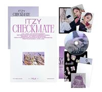 ITZY - [CHECKMATE] (STANDARD EDITION - YEJI Ver.) Photobook + Photocard + CD-R + Mini Folding Poster + Lyric Paper + Sticker + Postcard Set + Special Card + Poster + 2 Badges + 4 Extra Photocards