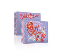 ITZY - [Edición especial] Crazy In Love The 1st Album + Juego de tarjetas de fotos adicionales (versión de caja de joya), morado