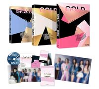 ITZY - GOLD [STANDARD Ver. / Random] + 2 Pin Badges + 4 Extra Photocards