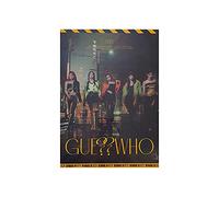 ITZY Guess Who Mini Album [Night Version] CD+Photobook+Photocards+Mini Folding Poster+Sticker Pack+Newspaper+(Extra ITZY 6 Photocards+Pocket Mirror)