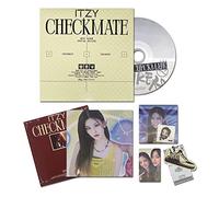 ITZY - ITZY - [CHECKMATE SPECIAL EDITION] (A Ver.) Photobook + CD-R + Photocard + Special Tag + Sneakers Sticker + Postcard + Seal Sticker + Lyric Poster + 2 Pin Button Badges + 4 Extra Photocards