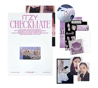 ITZY - ITZY - [CHECKMATE] (STANDARD EDITION - RYUJIN Ver.) Photobook + Photocard + CD-R + Mini Folding Poster + Lyric Paper + Sticker + Postcard Set + Special Card + Poster + Extra Photocard + PVC Photocard