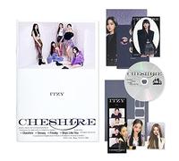 ITZY - ITZY - [CHESHIRE] (STANDARD - B Ver.) Photobook + Photocard + CD-R + Lyric Paper + Neon Photocard + 4-Cut Film + Photo Cube + Clear Photocard + Poster + 2 Pin Button Badges + 4 Extra Photocards