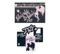 ITZY - ITZY - [Girls Will Be Girls] (PLATFORM ALBUM_POCAALBUM B Ver.) Out Box + QR Card + Logo Magnet + Photocard Set + 2 Pin Badges + 4 Extra Photocards
