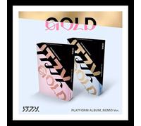 ITZY - ITZY GOLD 2nd FULL Album PLATFORM Ver (B Ver(BLUE) + Gift Card) K-POP SEALED