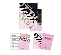 ITZY - ITZY - [GOLD] (PLATFORM_NEMO Ver. - A Ver.) Cover + Concept Photocard + QR Card + Manual Card + Mini Poster + Photocard + 2 Pin Badges + 4 Extra Photocards