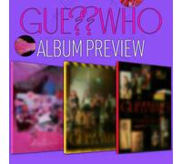 ITZY - ITZY [GUESS WHO] Album [ DAY ] VER. CD+72p Photo Book+2 Photo Card+ Mini Folding Poster(On pack) +Sticker Pack+News Paper K-POP SEALED+TRACKING NUMBER