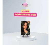 ITZY - Limited Photocard (GOLD SoundWave POB) - Yuna Ver.