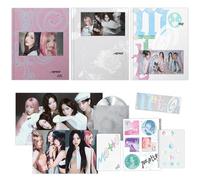 ITZY - Motto the 12th Mini Album (Photobook Ver. / Random) Bookmark + Folding Poster + CD-R + Postcard + Sticker + Message Memobook + 2 Pin Badges + 4 Extra Photocard Official K-POP Sealed Album