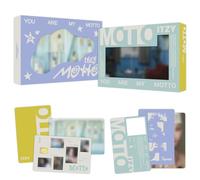 ITZY - Motto the 12th Mini Album (POCAALBUM Ver. / Random) Outbox + Concept Photocard Set + Card Sticker + User Guide + Digital Content + 2 Pin Badges + 4 Extra Photocard Official K-POP Sealed Album