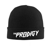IUAOUADA Gorra Unisex de Invierno The Prodigy White Logo Gorra de Sombrero Sombrero Inglés Música Electrónica Dance Girlón Sombreros Skullies Gorros Regalo de Gorra Unisex de Winter Street
