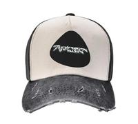 IUAOUADA Gorra Unisex de Invierno Vintage Aphex Twin Electronic Music Gorras de béisbol Hombre Mujer Desgastada Lavado Snapback Sombrero Outdoor Outdoor Ajuste Ajustable Regalo