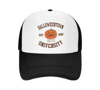 IUAOUADA Gorras de béisbol de Malla de Calabaza para Acampar al Aire Libre en Halloweentown 1998 Hombres con Estampado Gorra de Golf de Playa Masculina Gorra con Visera