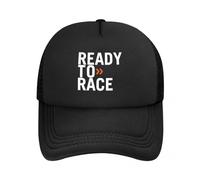 IUAOUADA Gorras de béisbol de Malla Unisex Listas competir al Aire Libre Gorras de Sol Adultos Enduro Cross Motocross bituñe Chaquetas de Camina de camión Transpirables Regalos