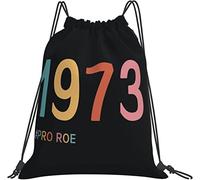 IUBBKI 1973 Pro Roe Pro Choice Feminist Women's Abortion Rights Backpack, Gym Bag Sackpack String Storage Bag para gimnasio Deportes Yoga Viajes Mujeres Hombres