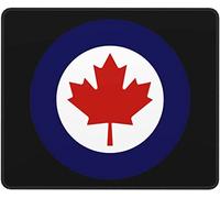 IUBBKI Alfombrilla de ratón de la Royal Canadian Air Force de Piel Antideslizante de 10.0 x 12.0 in