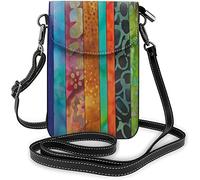 IUBBKI Bolso cruzado de viaje a Bali para teléfono móvil, bolso cruzado de PU para mujer, bolso cruzado pequeño, bolso de hombro