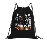 IUBBKI Conciencia del autismo Psicología del autismo Aspergers 14x16 En mochila con cordón Bolsa de gimnasio ligera Bolsa de baloncesto impermeable