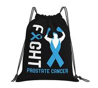 IUBBKI Fight Prostate Cancer Drawstring Bag Mochila portátil unisex, para escuela Gimnasio Deportes Viajes