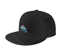 IUBBKI Go Outdoor Trucker HatHats Flat Bill Caps Dad Hat Gorra de béisbol para Hombres y Mujeres, Color Negro