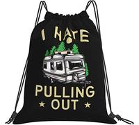 IUBBKI Hate PullingFunny Camping Regalos retro Regalos Bolsas negras Bolsa pequeña impermeable para estadio Colegios Evento deportivo Trabajo Concierto Accesorios