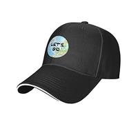 IUBBKI Let's Go Map Trucker Hat Gorra de béisbol Dad Sombreros para Hombres Mujeres Negro