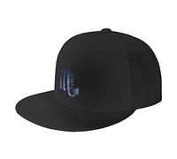 IUBBKI Scorpio Galaxy Trucker HatHats Flat Bill Caps Dad Hat Gorra de béisbol para Hombres y Mujeres, Color Negro