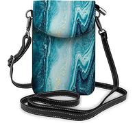 IUBBKI Sunflower Small Cell Phone Purse Floral Blossom Bouquet Crossbody Bag para mujer Monedero Monederos y bolsos de mano Rojo