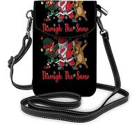 IUBBKI Sunflower Small Cell Phone Purse Floral Blossom Bouquet Crossbody Bag para mujer Monedero Monederos y bolsos de mano Rojo