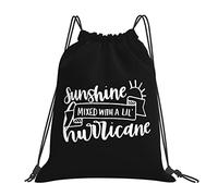 IUBBKI Sunshine Mixed with A Little Hurricane Mochila con cordón Mochila impermeable con cordón Mochila deportiva Bolsa de gimnasio