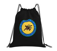 IUBBKI The Great Seal of The Choctaw Nation Mochila con cordón, bolsa de gimnasio negra, bolsa de deporte, mochila para hombres, mujeres y niños