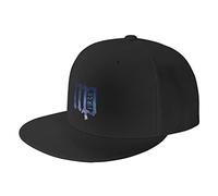 IUBBKI Virgo Galaxy Trucker HatHats Flat Bill Caps Dad Hat Gorra de béisbol para Hombres y Mujeres, Color Negro