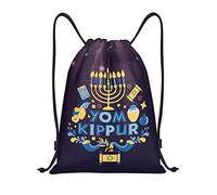 IUBBKI Yom Kippur mochila con cordón impermeable bolsa de playa bolsa de gimnasio pequeña mochila de viaje mochila deportiva para mujeres y hombres