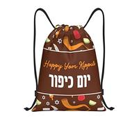 IUBBKI Yom Kippur mochila con cordón impermeable bolsa de playa bolsa de gimnasio pequeña mochila de viaje mochila deportiva para mujeres y hombres