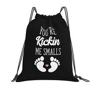 IUBBKI You're Kickin' Me Smalls Draw String Mochila Mochila portátil unisex, para escuela Gimnasio Deportes Viajes