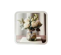 IUBGFTO Caja de Almacenamiento para Pared de baño, Plegable, sin Perforaciones, para Colgar en la Pared, Resistente al Agua, para Guardar Ropa en el baño, 39 x 39 cm (Talla única)