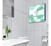 IUBGFTO Estante de baño, Cuarto de baño, Caja de Almacenamiento de Toallas sanitarias para Inodoro de Todo Tipo de Dios (Talla única Verde)